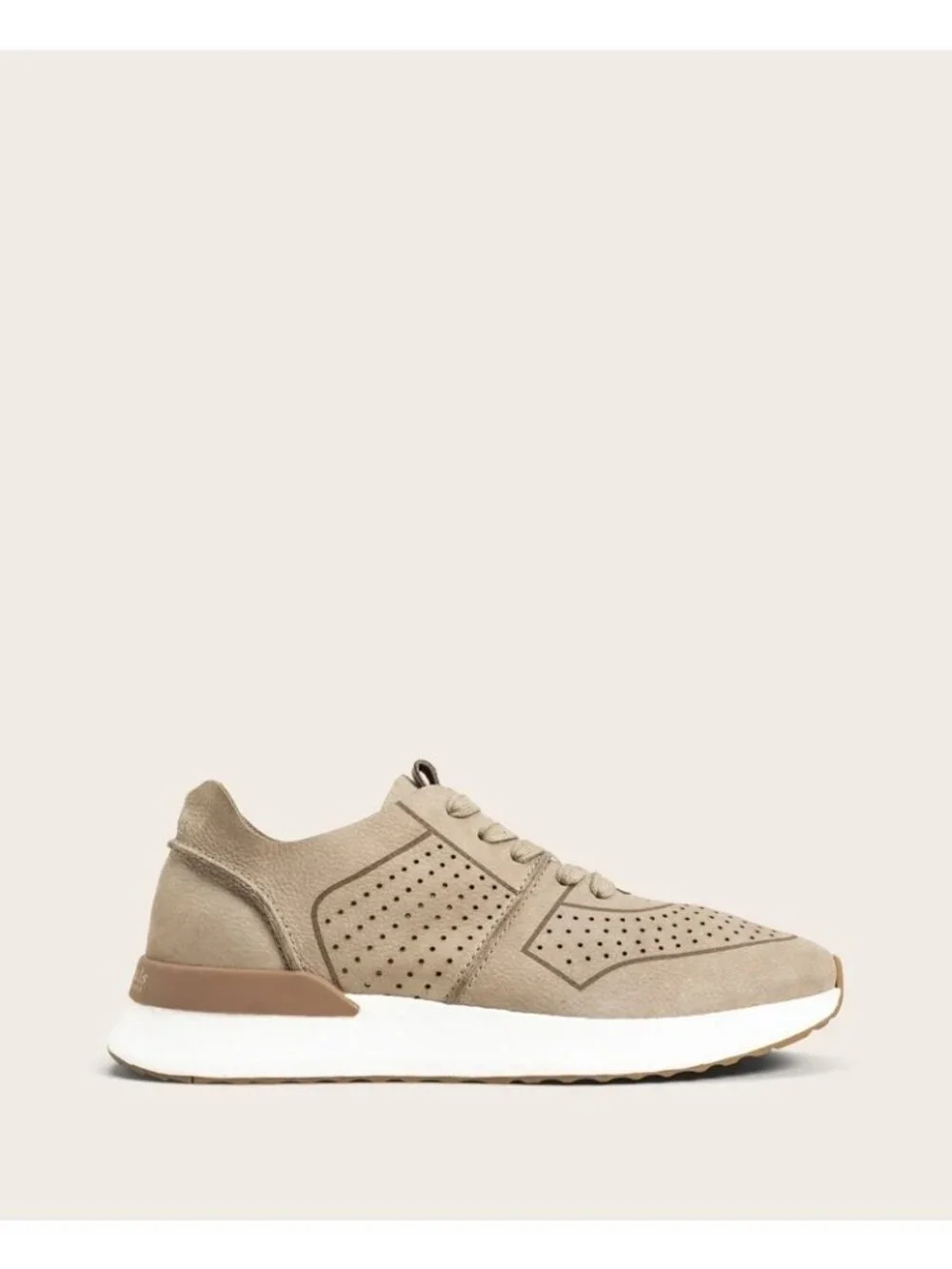 Kenneth Cole Mens Gentle Souls Laurence Jogger Sneaker Mushroom Size 11 Defected
